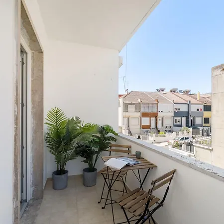 Apartmán Elegant 2br With Balcony Lisboa